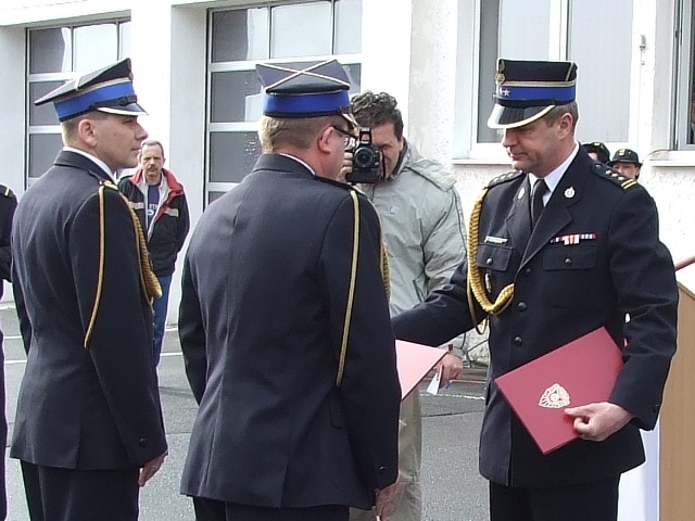 Nowy komendant Komendy Powiatowej Straży Pożarnej w Krapkowicach