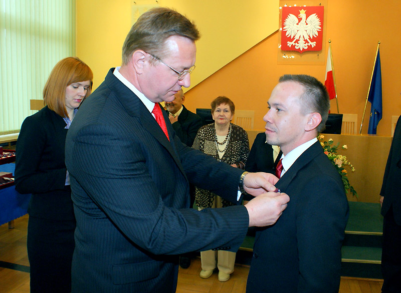 Srebrny Krzyż Zasługi dla Starosty Krapkowickiego