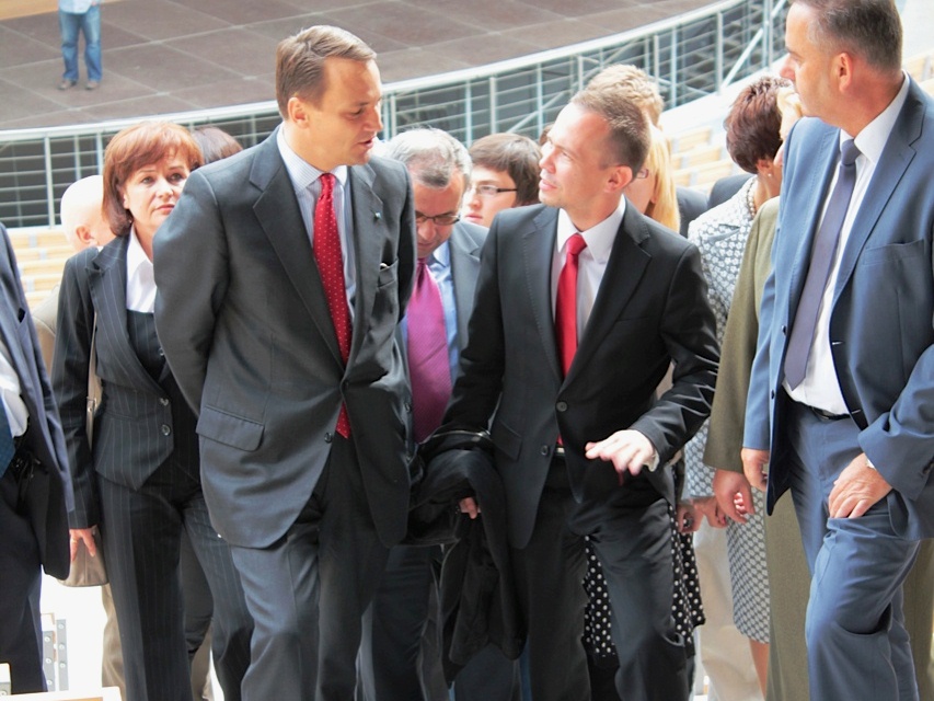 Minister Sikorski w Powiecie Krapkowickim