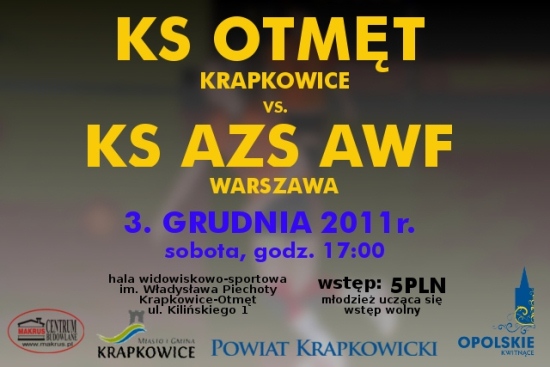 KS Otmęt-Krapkowice vs. KS AZS AWF Warszawa