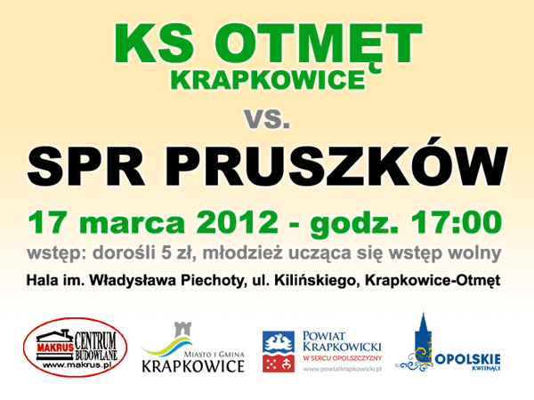 KS Otmęt Krapkowice vs SPR Pruszków